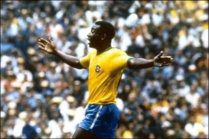 El brasileño Edson Arantes do Nascimento «Pelé» 