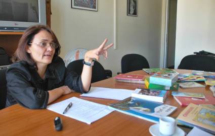Niurka Duménigo directora de La Casa Editora Abril