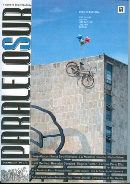 Portada de la revista de literatura Paralelo Sur