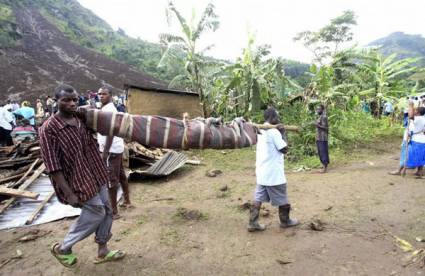 Muertos en Uganda por torrenciales aguaceros y deslizamientos de tierra