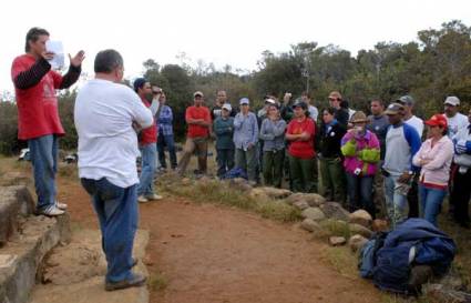 La UJC en el Pico Turquino