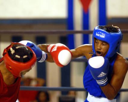 Boxeadores cubanos