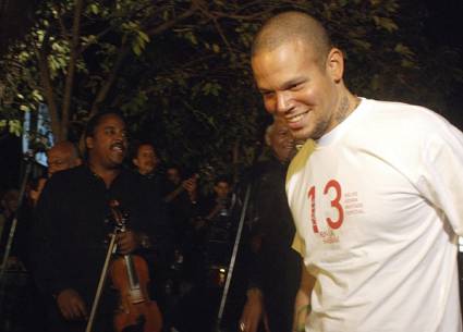 Calle 13 en la Habana