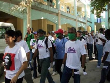 La juventud cubana presente en Haití