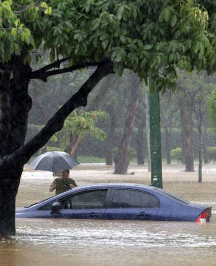 Aguacero de proporciones diluvianas en Río de Janeiro