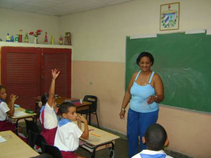 Reina María Díaz Bejerano, maestra de corazón