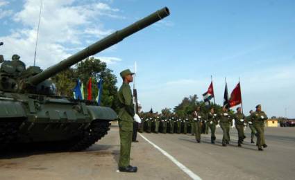 45 abriles de la unidad militar Rescate de Sanguily