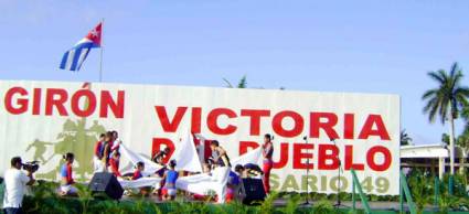 Aniversario 49 de la victoria de Playa Girón