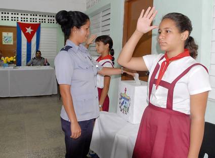 Votaciones en el cuerpo de patrulla del MININT