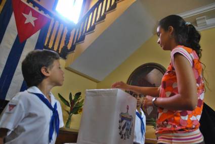 Votaciones del proceso electoral en el municipio de Playa