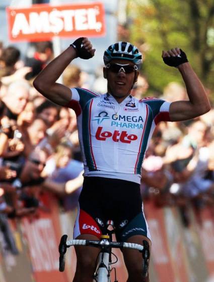 Philippe Gilbert a la cabeza del ciclismo de ruta