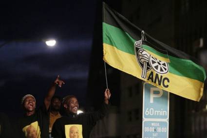 Apoyo al Congreso Nacional Africano (ANC)