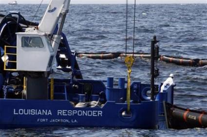 Derrame de crudo en el Golfo de México