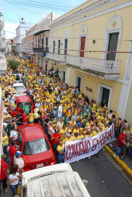 Huelga en Puerto Rico