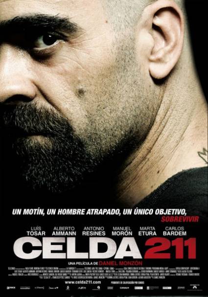 Carátula de la película española Celda 211