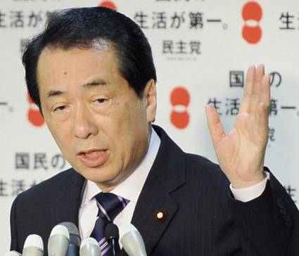 Nuevo primer ministro en Japón, Naoto Kan