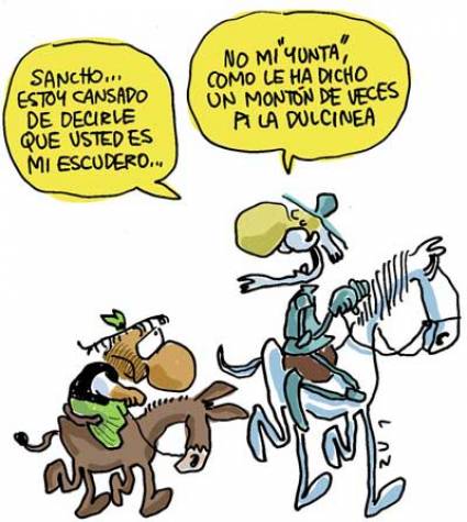 Serie Sancho y Don Quijote