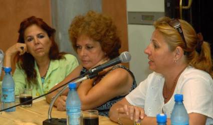 Encuentro de Brigada Juan Ríus con familiares de los Cinco