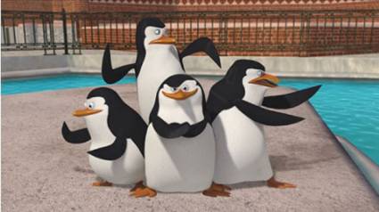 Los pingüinos de Madagascar