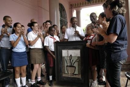 Niños y Jóvenes cubanos compartieron con miembros de Pastores por la Paz