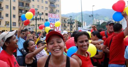 Concentración Cadena por la Paz