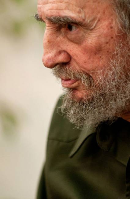 Fidel en entrevista con destacados periodistas venezolanos 