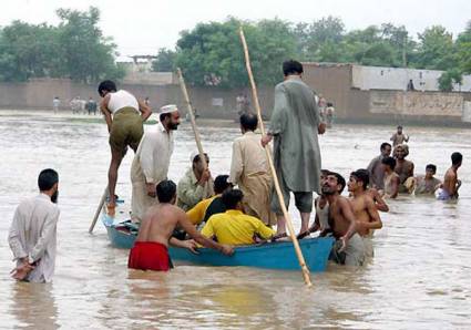 lluvias sobre Paquistán