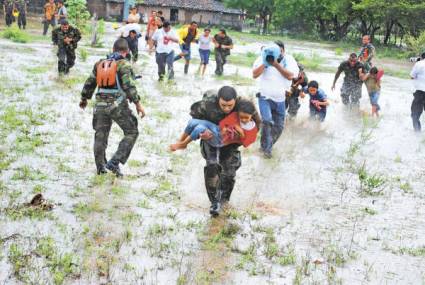 Intensas lluvias afectan a Nicaragua