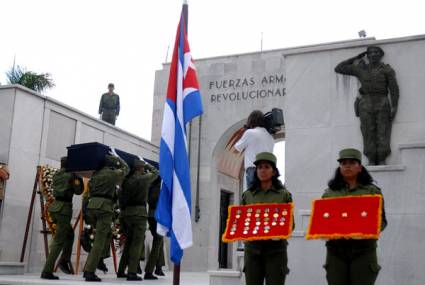 Entierro del General de Brigada, Calixto García