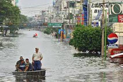 Inundación en México