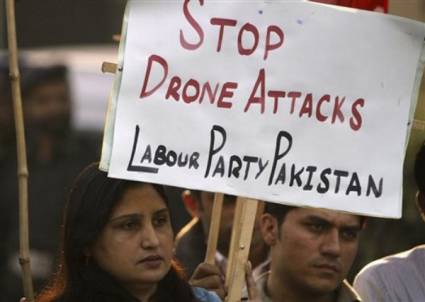 ¡Basta al ataque de drones!