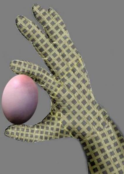 Científicos crean piel artifical electrónica para robots