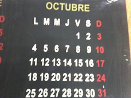 Calendario