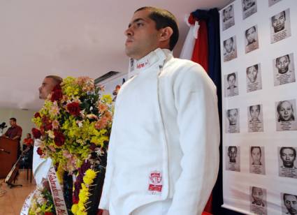 Esgrimistas venezolanos