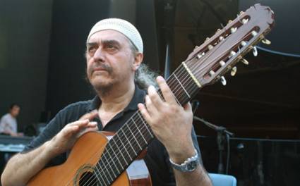 Músico brasileño Egberto Gismonti.