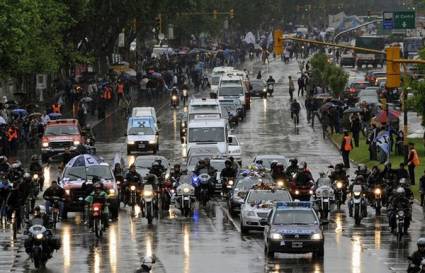 Argentina despide a Néstor Kirchner 