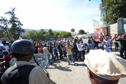 Manifestaciones en Haití