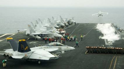 El portaaviones USS Harry Truman