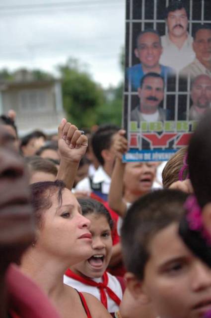 Los Cinco Héroes presos en cárceles estadounidenses