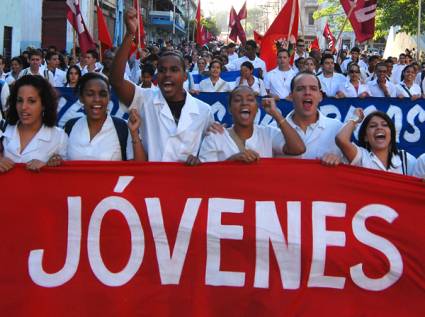 Marcha por el fusilamiento de los ocho estudiantes de Medicina