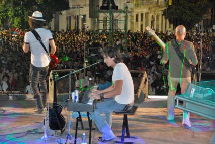 David Blanco en la Universidad de La Habana