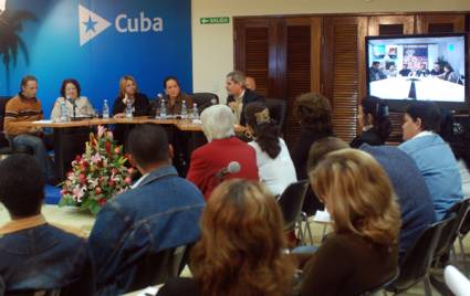 Video-conferencia en saludo al Día Universal de los Derechos Humanos