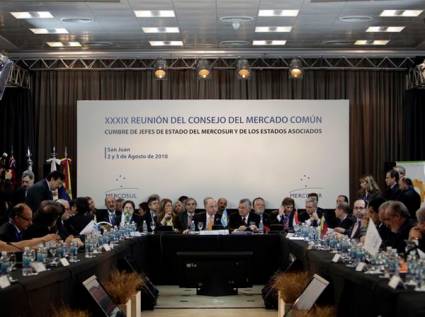 Cumbre del Mercosur en la Provincia de San Juan