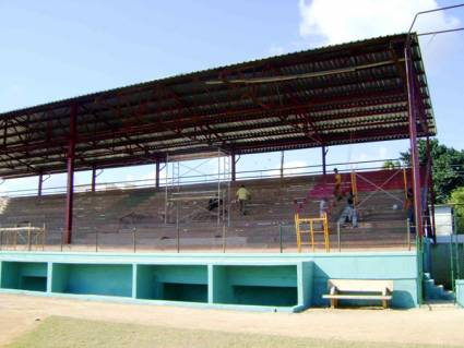 Salón de la Fama del Béisbol Cubano en el estadio Palmar de Junco