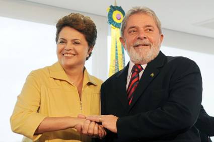 Dilma Rousseff y Luiz Inácio Lula da Silva