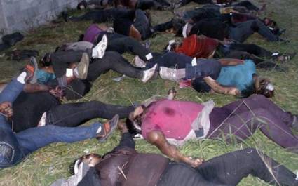 Masacre en México