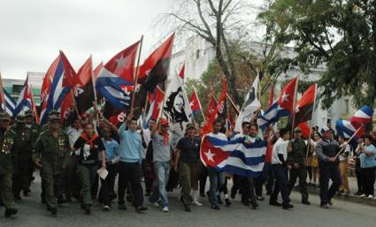 Caravana en Santa Clara