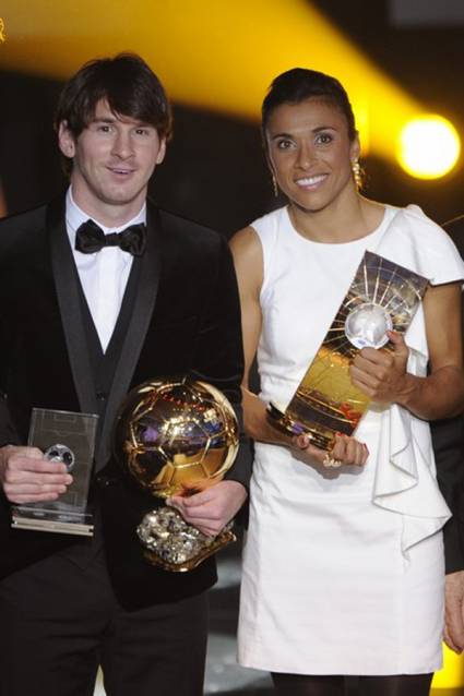 Messi y Marta