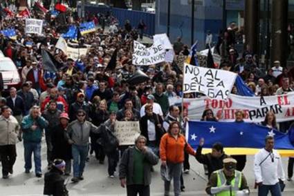 Aumento de precio del gas en Chile