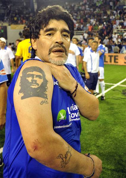 Maradona y el Che